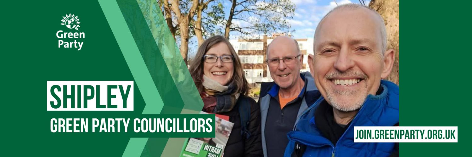 Shipley Green Party Councillors's banner
