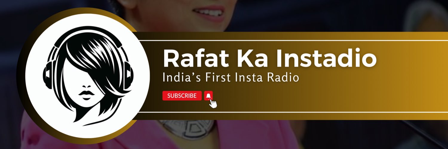Rafat Ka Instadio banner