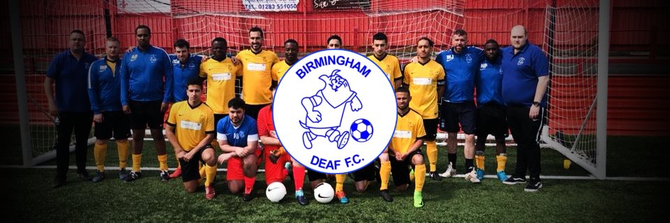 Birmingham Deaf FC banner