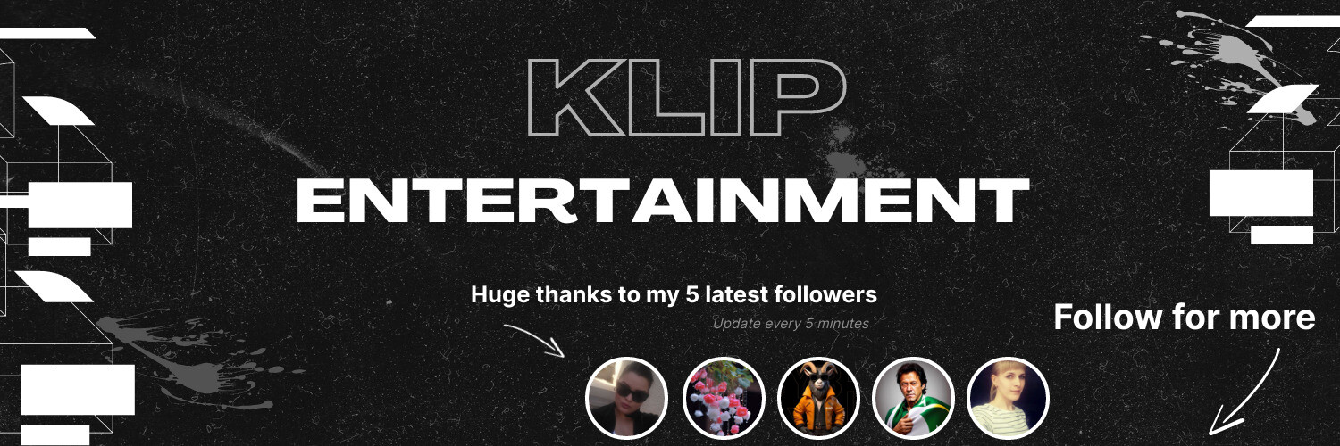 Klip Entertainment Profile Banner