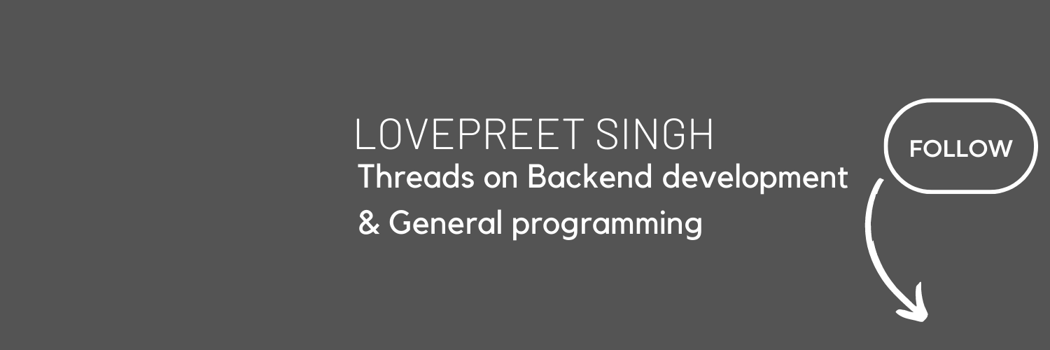 Lovepreet S (Java Experts) ☁️ banner