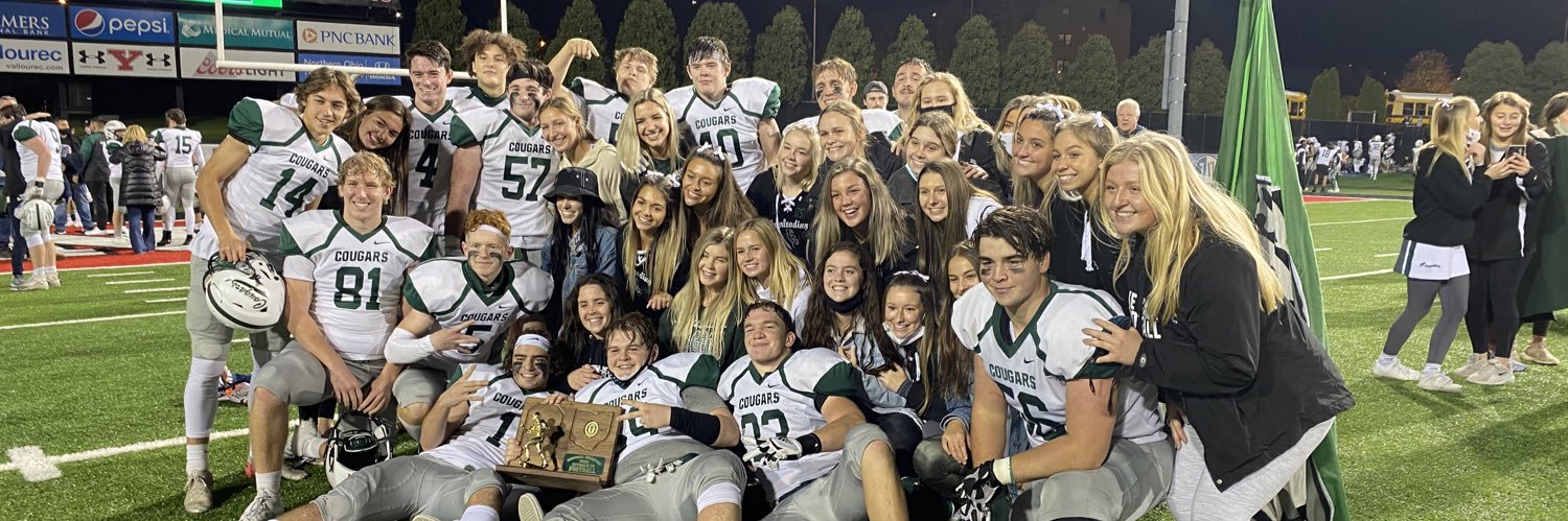 Lake Catholic Cheer banner