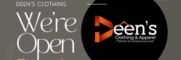 DEEN’S CLOTHING & APPAREL’S Profile Banner