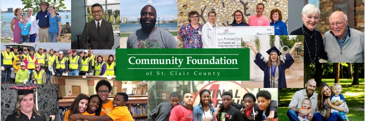 Community Foundation of St. Clair County banner