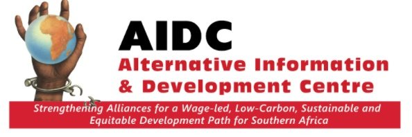 Alternative Information and Development Centre's banner