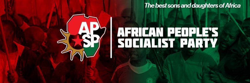 African People’s Socialist Party banner
