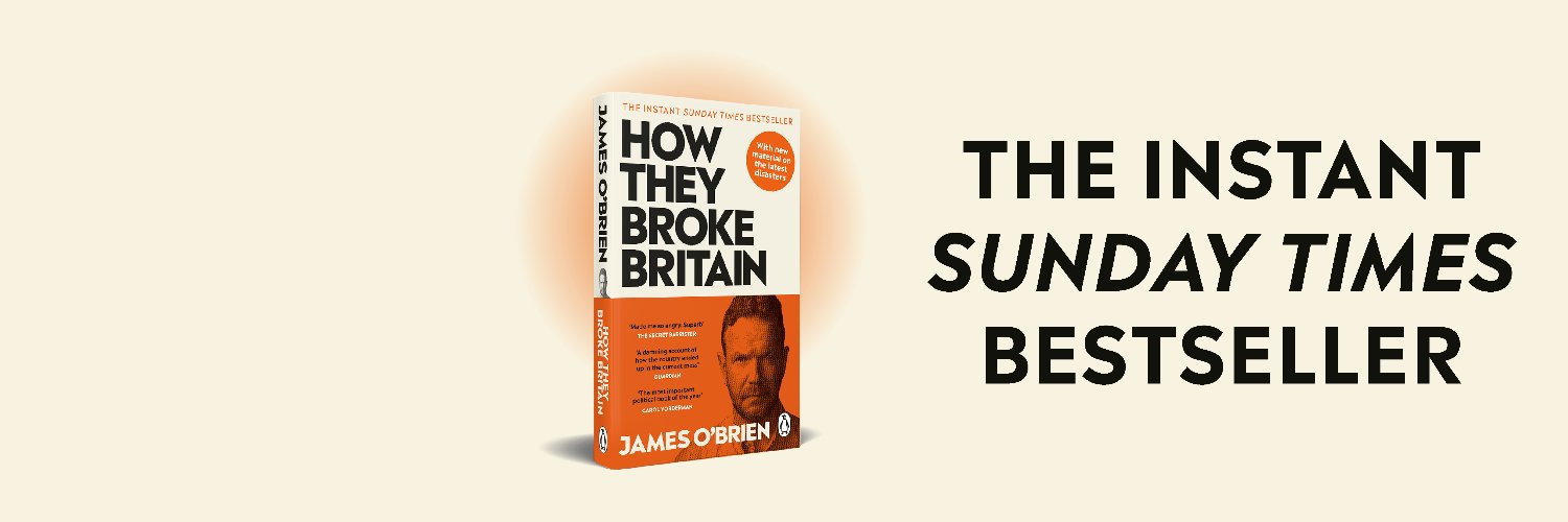James O'Brien's banner