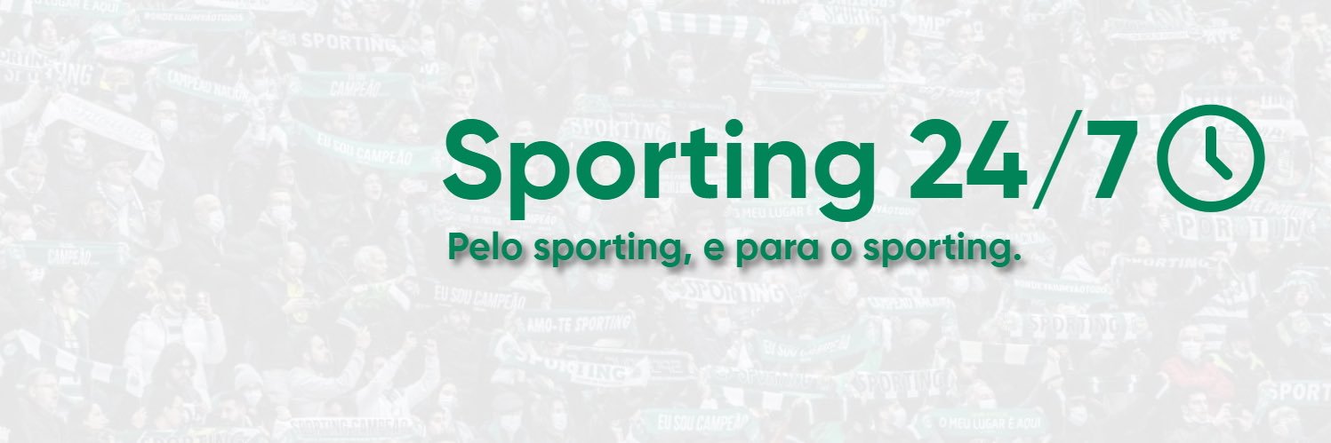 Sporting CP 24/7 ⌚️ banner