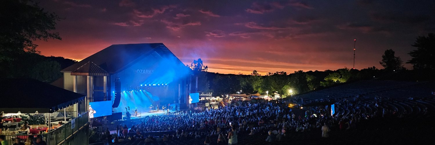 Ozarks Amphitheater banner