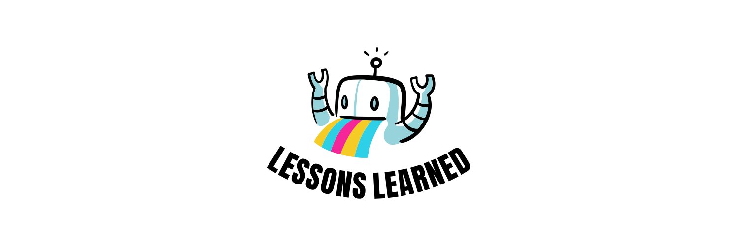 Lessons Learned (He/Him) banner
