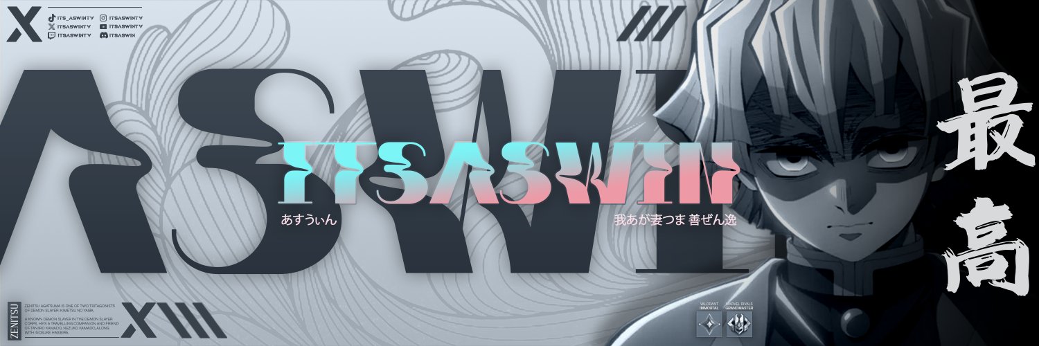 ItsAswin banner