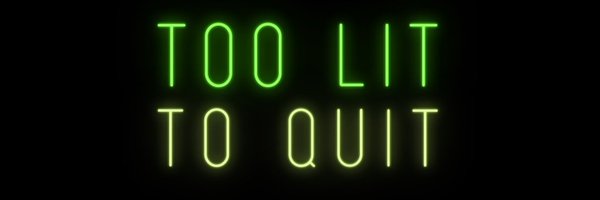 Too Lit To Quit: the Podcast for Literary Writers Profile Banner