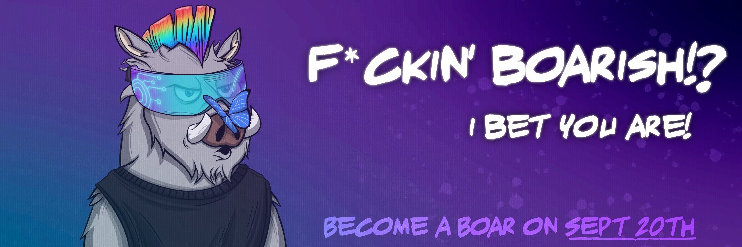 Busy Boars {3USY} | Sold Out banner