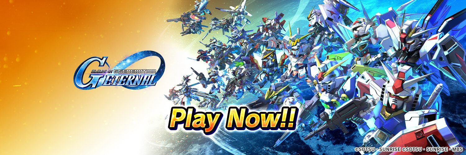 SD Gundam G Generation ETERNAL【Official】's banner
