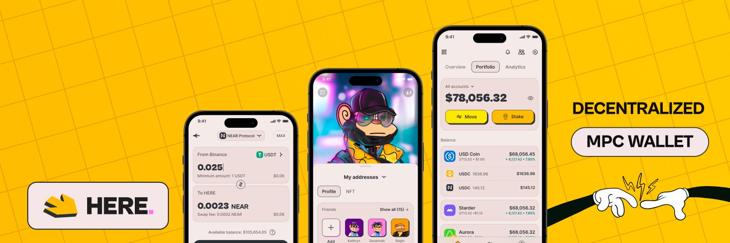 HERE Wallet 🔥 Profile Banner