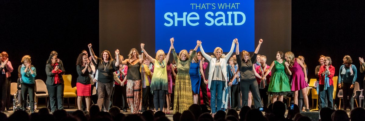 That's What She Said banner
