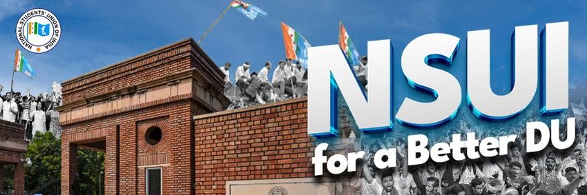 NSUI Delhi banner