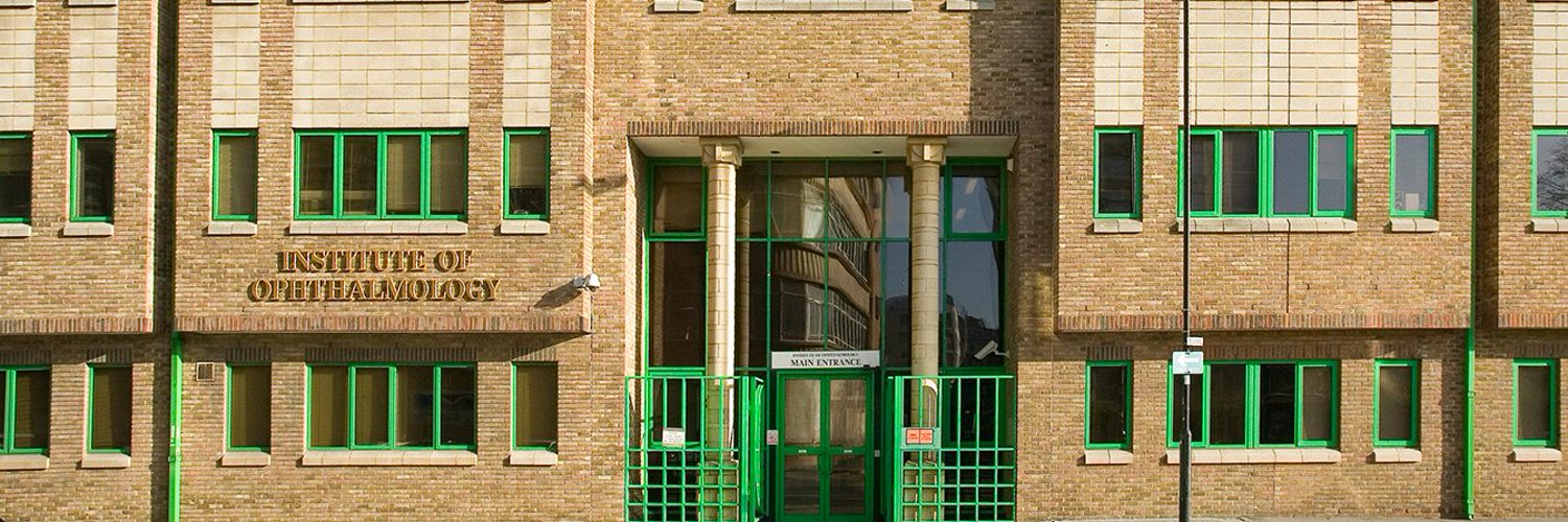 UCL Institute of Ophthalmology's banner