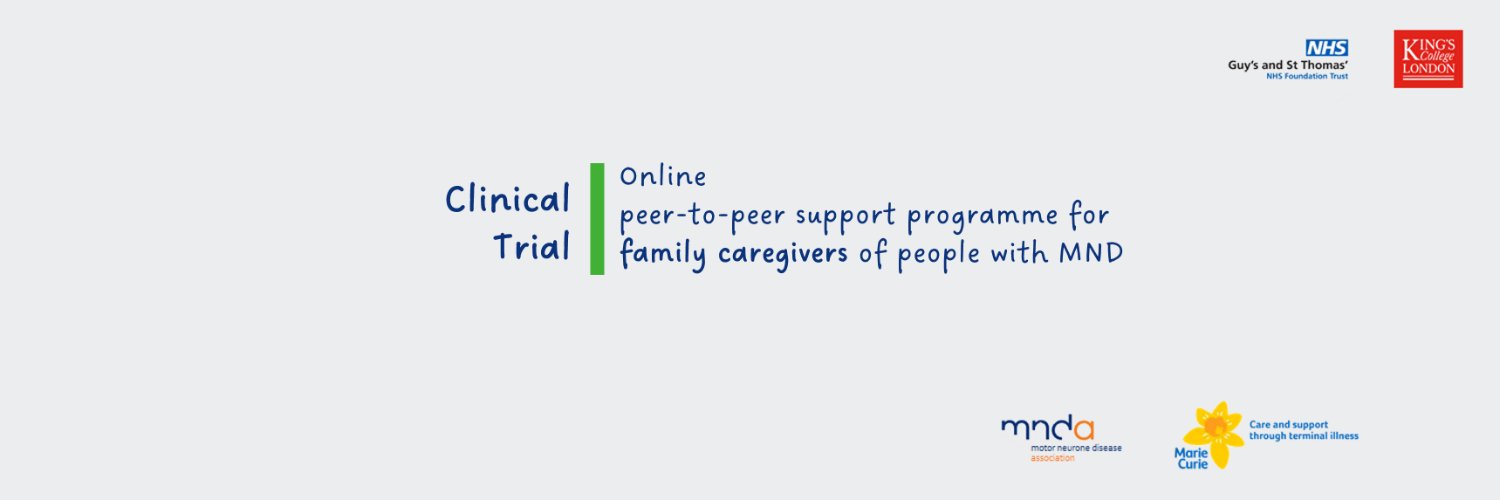 MND Peer Support banner