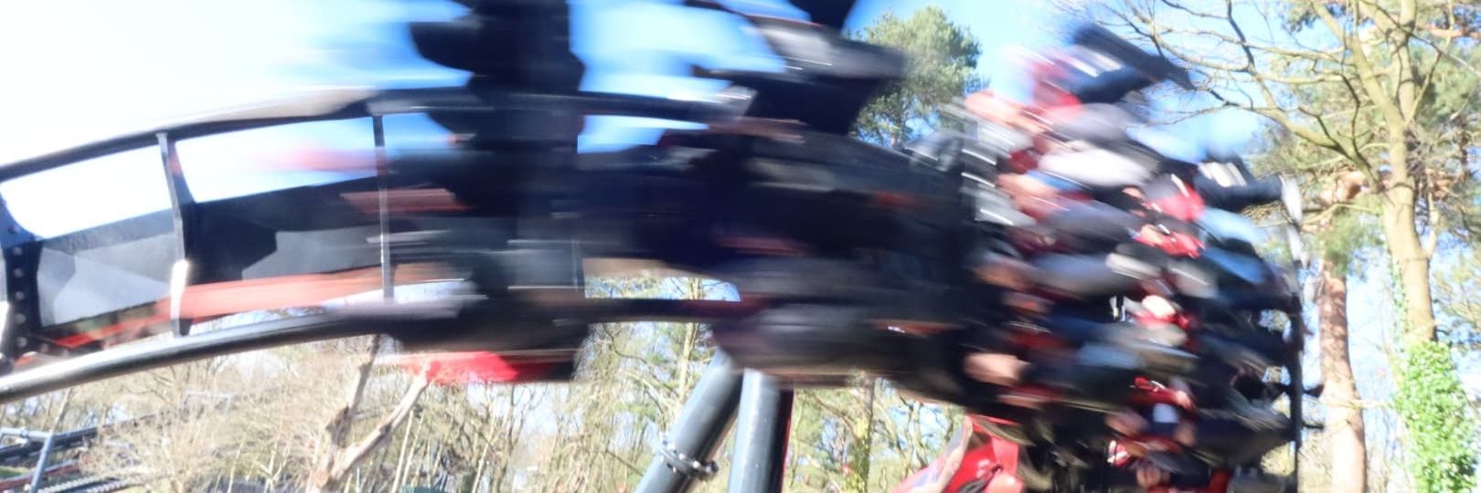 Intense G-force banner