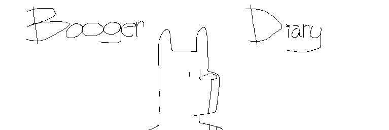 Booger Diary's banner