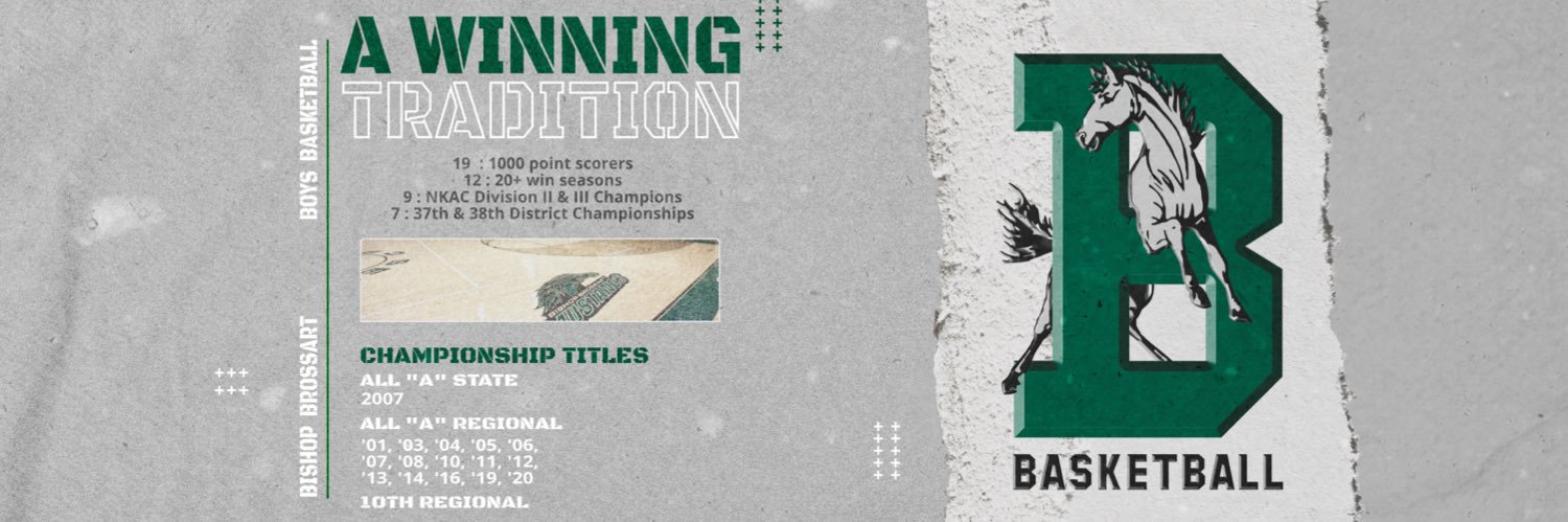 Brossart Boys Basketball banner