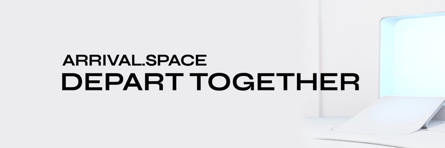 arrival.space's banner