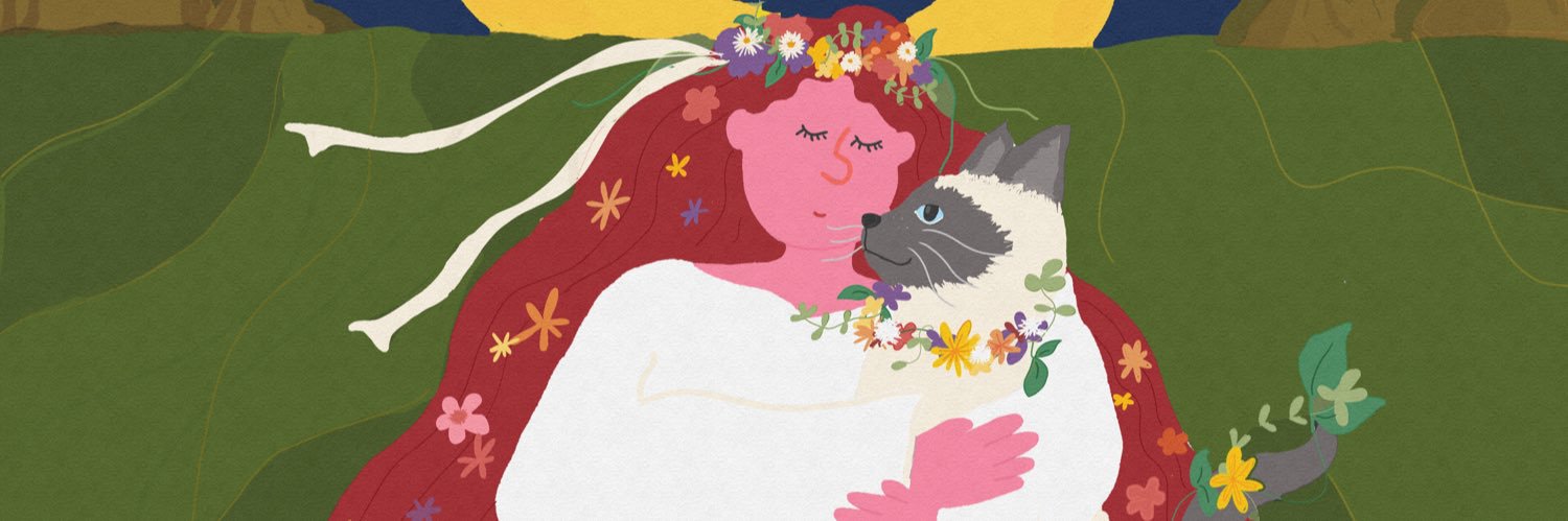 シャム猫娘 banner