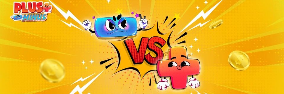 Plus Minus Game banner