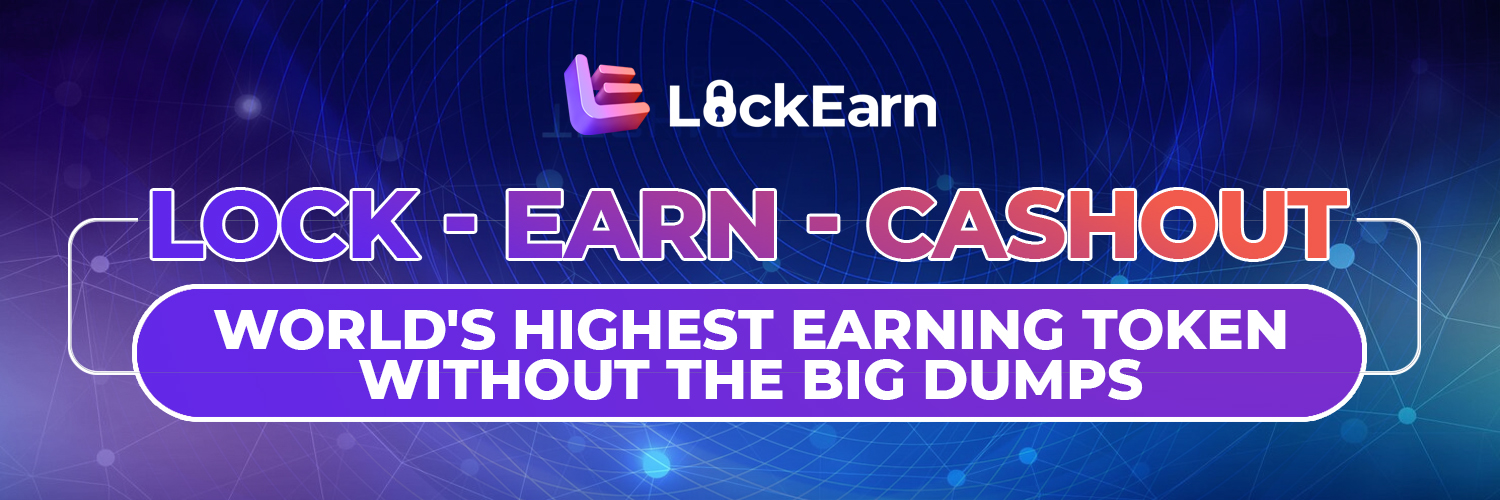 LockEarn banner