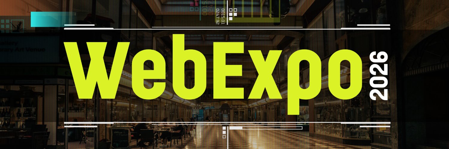 WebExpo Conference - May 27-29, 2026 banner