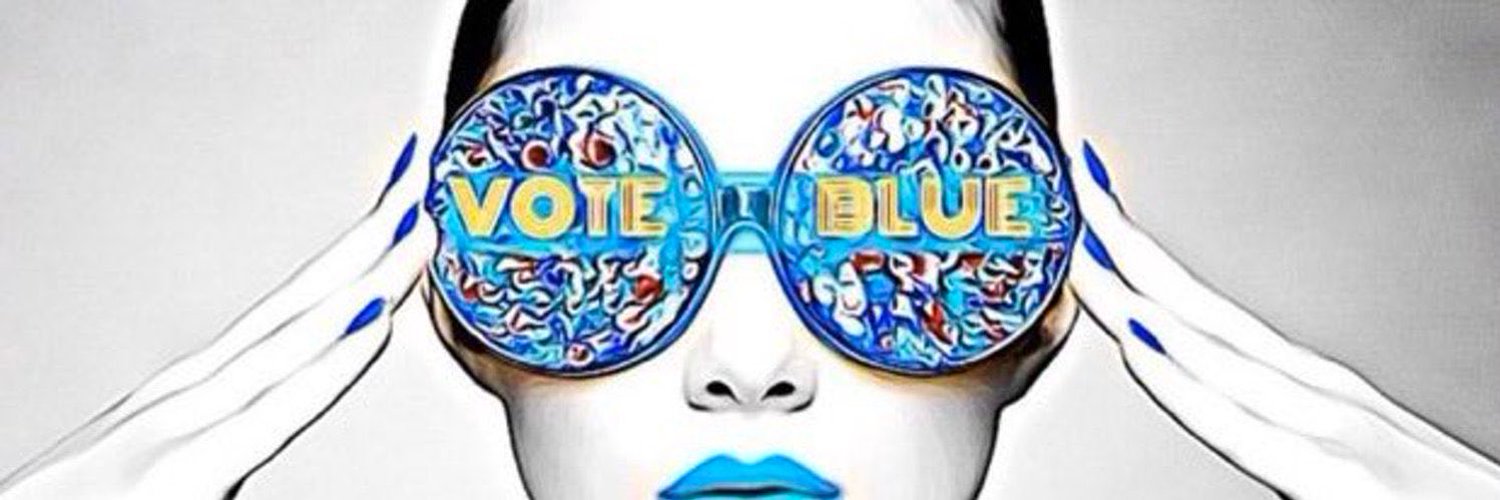 BlueEyed Sunflower 🌊⚖️🌏Vote Blue For Democracy Profile Banner