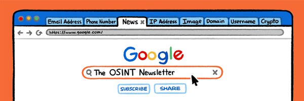 osintnewsletter Profile Banner