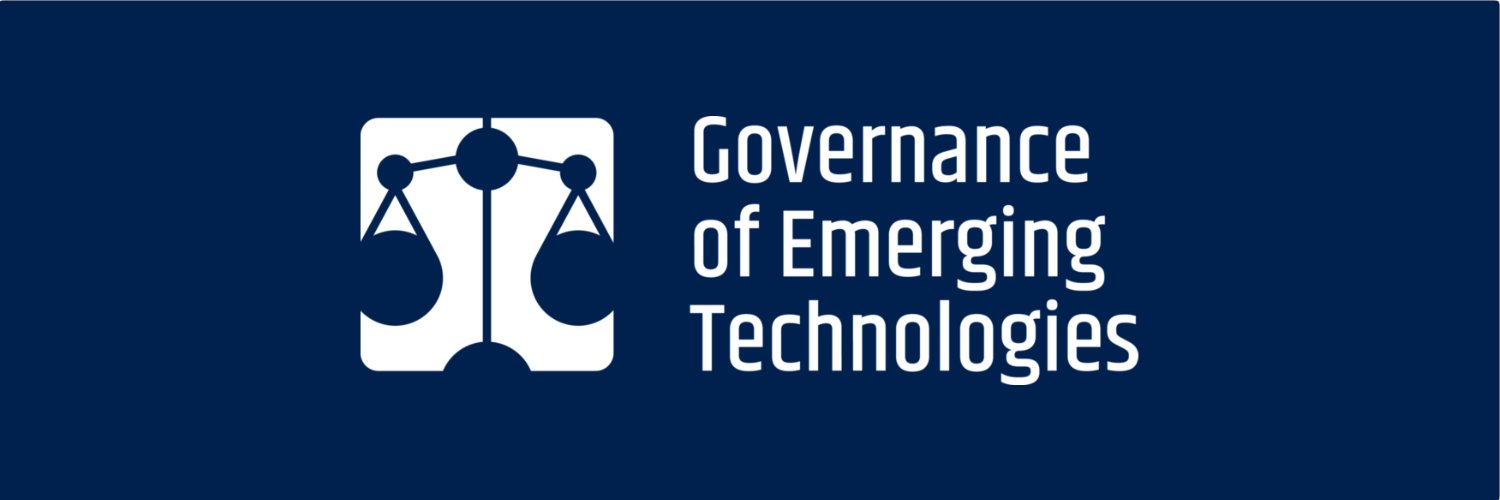 Governance of Emerging Technologies banner