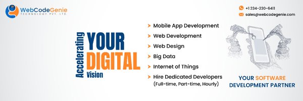 WebCode_Genie Profile Banner