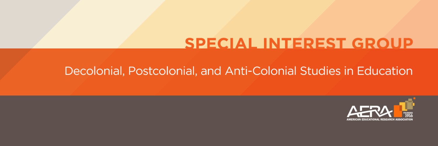 Decolonial, Postcolonial, & Anticolonial Studies Profile Banner