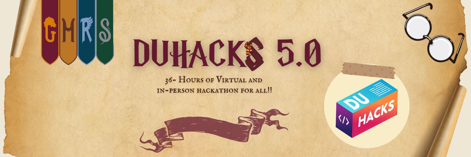 DUHacks banner