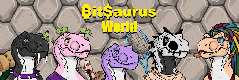 BitSaurus World NFT banner