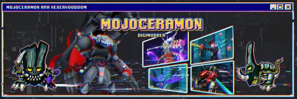 Mojoceramon aka HexerVooodoom - Digimodder Profile Banner