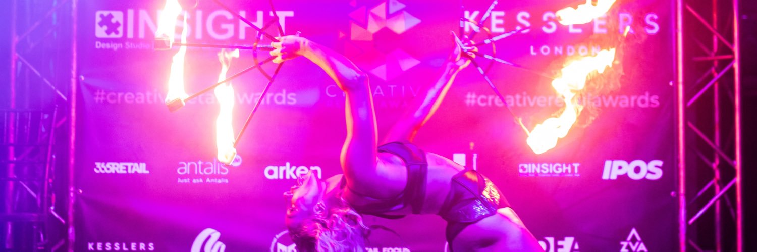 CREATIVE RETAIL AWARDS banner