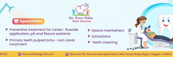 Dr. Poorva Bakre Kids Dentist Profile Banner