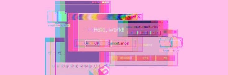 glitchella 🪩 banner