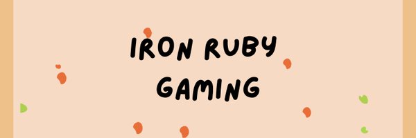 IronRubyGaming Profile Banner