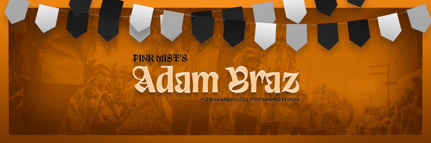 ✢ PINK MIST, Adam banner