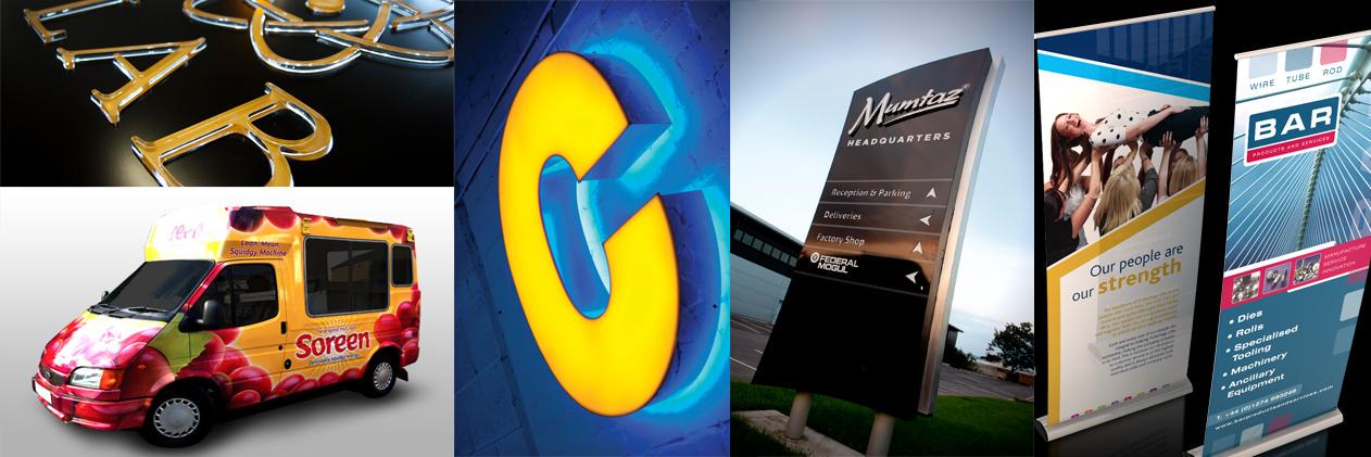 Leading Edge Signage banner