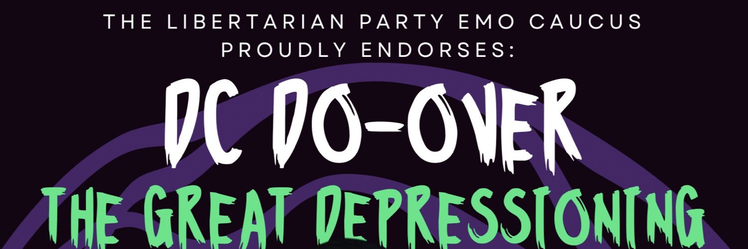 Libertarian Party Emo Caucus banner