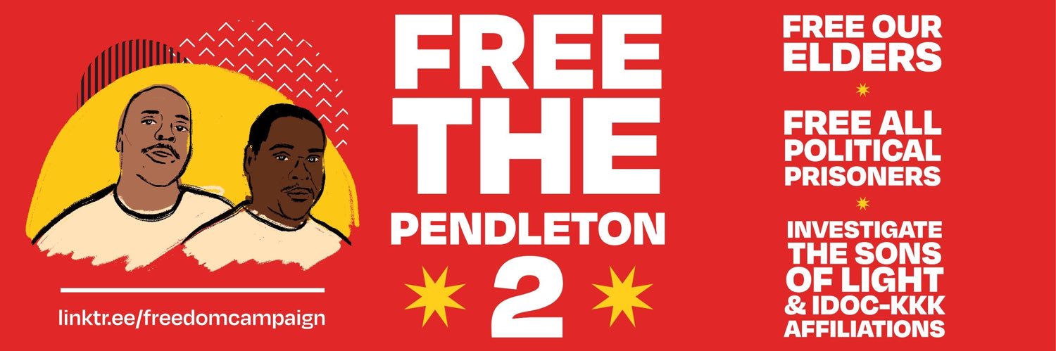 Free the Pendleton 2 banner
