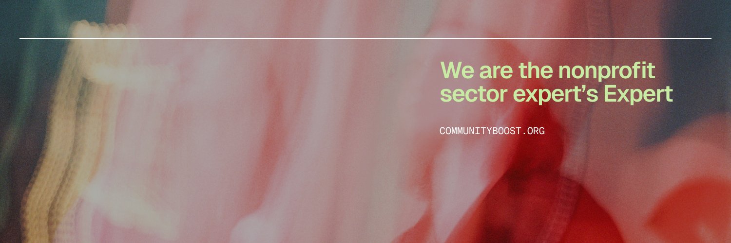 Community Boost banner