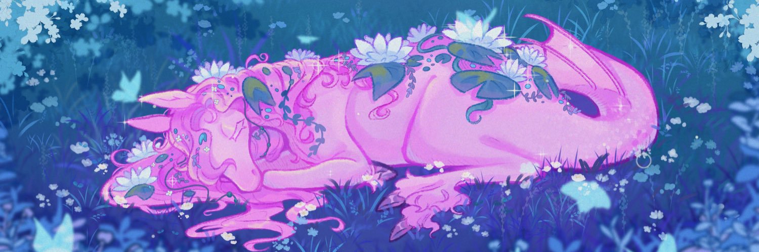 Mia💐🌿| ผปคป่วย 🐌 mode banner