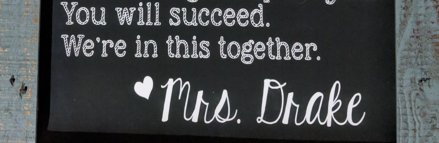 MrsDrakeWG's profile banner image